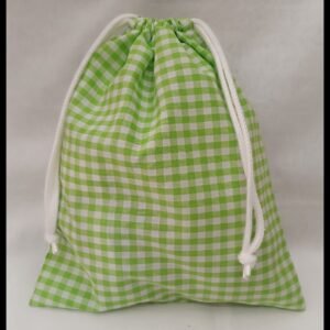 BOLSA MERIENDA VICHY PISTACHO