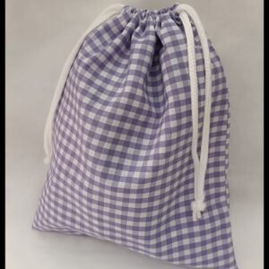 BOLSA MERIENDA VICHY LILA