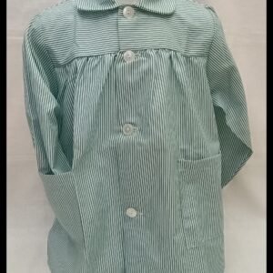 MANDILÓN COLEGIO RAYA FINA VERDE